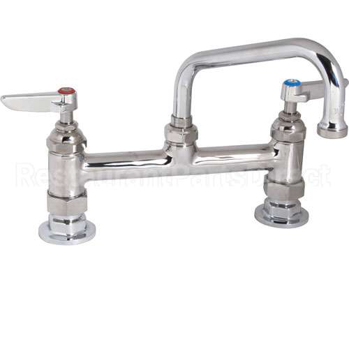 0222M Compatible TS Brass Faucet, 8"Deck, 6"Spt, Leadfree