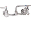 0232M Compatible TS Brass Faucet, 8"Wall, 6"Spt, Leadfree