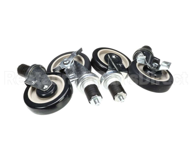 0250500 Town Food Service Casters Set Of 4 5 Dia. (2 W & 2 Wo B