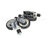 0250500 Town Food Service Casters Set Of 4 5 Dia. (2 W & 2 Wo B