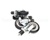 0250500 Town Food Service Casters Set Of 4 5 Dia. (2 W & 2 Wo B