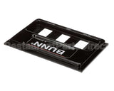 02610.0012 Bunn Front End Cap Assembly, Blk Pour-O