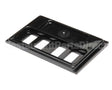 02625.0000 Bunn Front End Cap, 4-Hole Black
