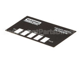 026724 Waring Name Plate