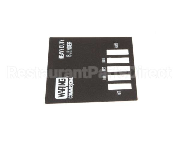 026724 Waring Name Plate
