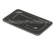 02722.0001 Bunn Lid, Pour-In Rect-Sst (Black)