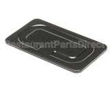 02722.0001 Bunn Lid, Pour-In Rect-Sst (Black)