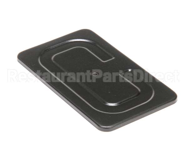 02722.0001 Bunn Lid, Pour-In Rect-Sst (Black)