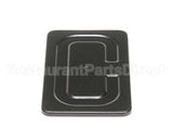 02722.0001 Bunn Lid, Pour-In Rect-Sst (Black)