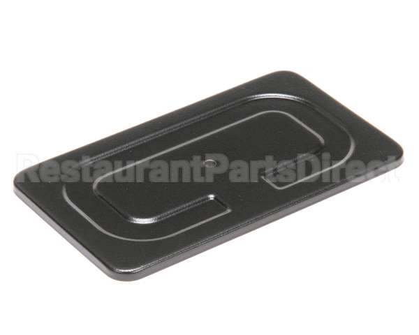 02722.0001 Bunn Lid, Pour-In Rect-Sst (Black)