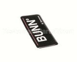 02751.0000 Bunn Decal, Bunn S Series-1.47X4.22