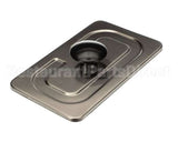 02770.0000 Bunn Lid Assembly, Sst W/Knob-Rect