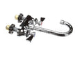 03000457 Glastender Faucet, Deck Mount With 3-1/2" Gooseneck