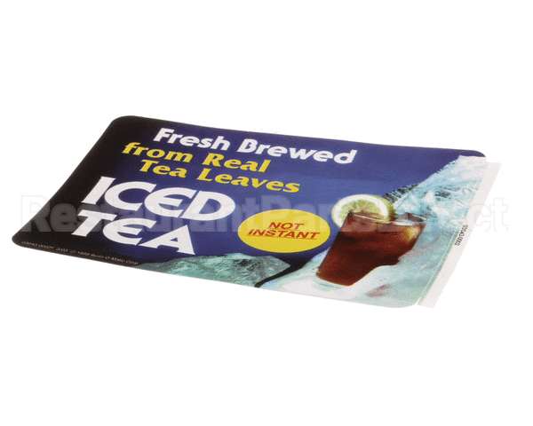 03043.0002 Bunn Decal, Fresh Brewed Iced Tea