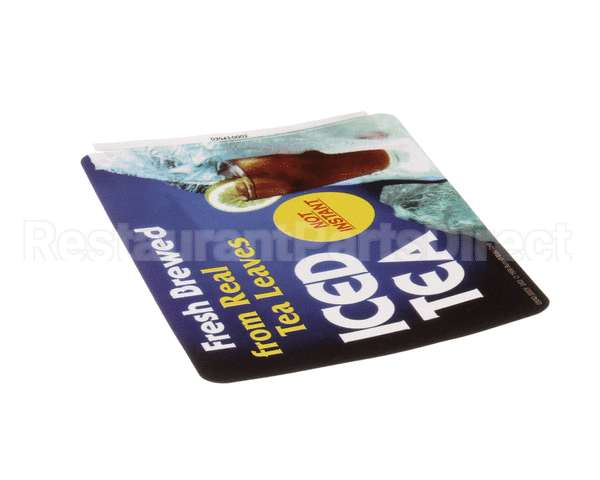 03043.0002 Bunn Decal, Fresh Brewed Iced Tea