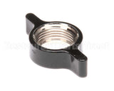 03093.0001 Bunn Wing Nut,Faucet (Blk W/Insert