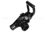 03260.0119 Bunn Faucet Assy, Black Nudger Am