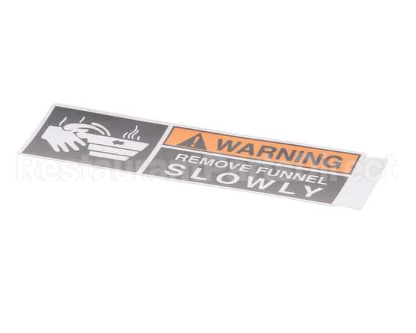 03408.0000 Bunn Decal, Warning-Remove Funnel