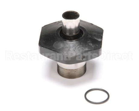 035A T&S Brassoutlet W/ Black Heat-Resistant Hand