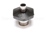 035A T&S Brassoutlet W/ Black Heat-Resistant Hand