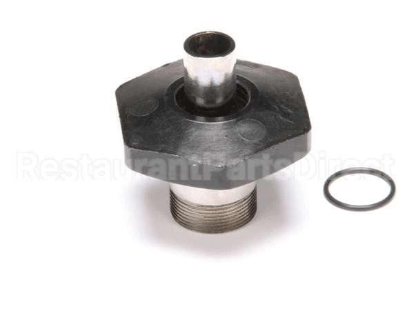 035A T&S Brassoutlet W/ Black Heat-Resistant Hand