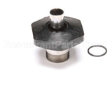 035A T&S Brassoutlet W/ Black Heat-Resistant Hand