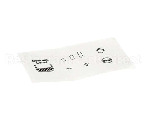04.HU0064.002 Grindmaster Cecilware Karma Control Panel Sticker