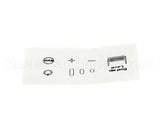 04.HU0064.002 Grindmaster Cecilware Karma Control Panel Sticker
