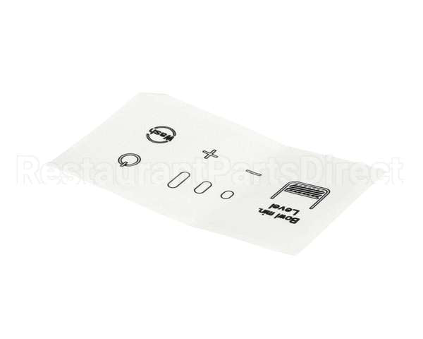 04.HU0064.002 Grindmaster Cecilware Karma Control Panel Sticker