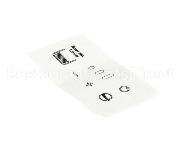 04.HU0064.002 Grindmaster Cecilware Karma Control Panel Sticker