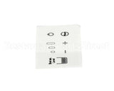 04.HU0064.002 Grindmaster Cecilware Karma Control Panel Sticker