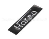 04.HU0066.001 Grindmaster Cecilware Karma Logo Sticker