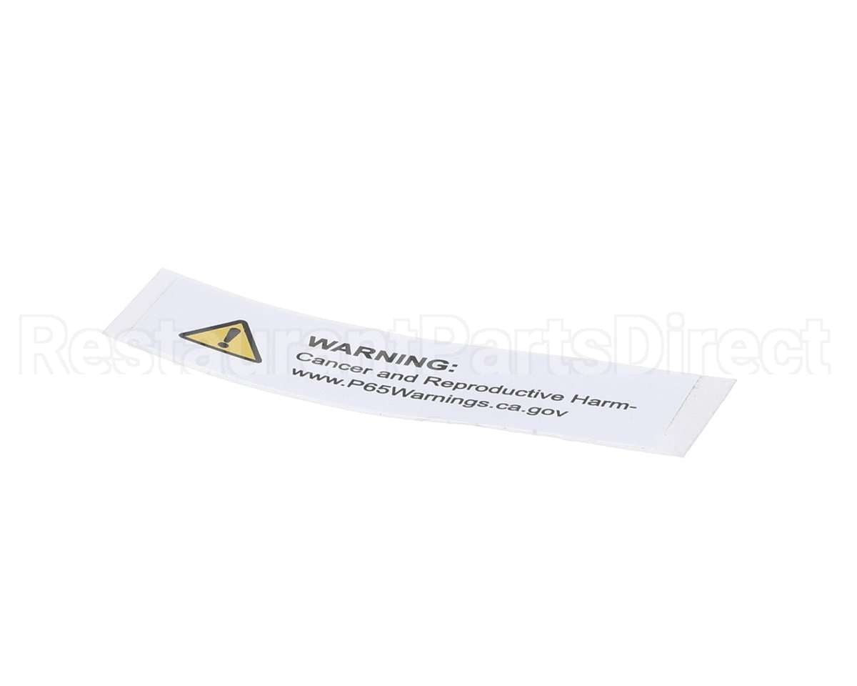 04.IP0368.001 Grindmaster Cecilware """Proposition 65"" Sticker"