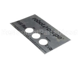 0407677 Robot Coupe Front Plate R100 Plus V2