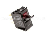 04351.0000 Bunn Switch,On/Off-Blk Red Lens120