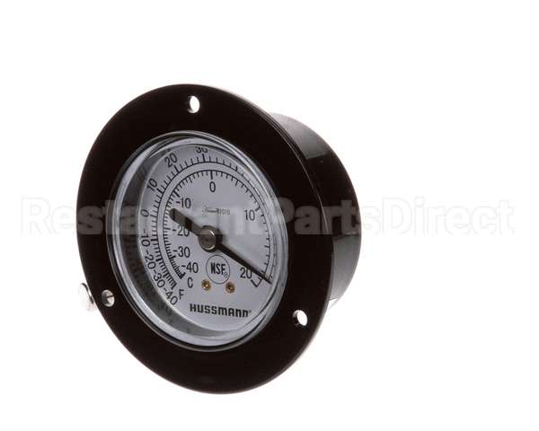 0443313 Hussmann Thermometer-2 Dial Black