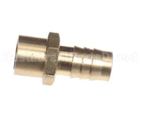04730-004-55-02 Jackson Adapter, 1/2" Barb X 1/4"Brass