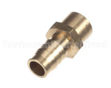04730-004-55-02 Jackson Adapter, 1/2" Barb X 1/4"Brass