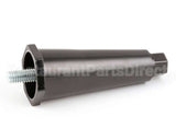 05.30.007.00 Hatco Leg 4" Black Counter Appliance