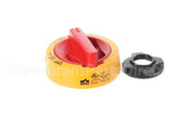05.30.202.00 Ovention Knob,Red-Yellow,On/Off,Switch