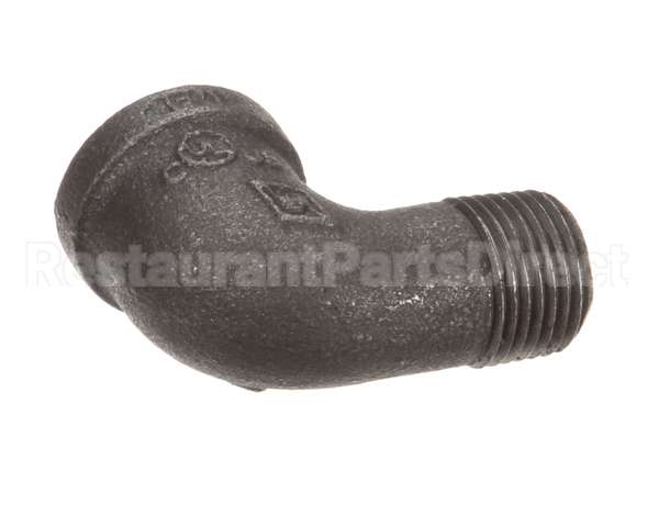 05252 Cleveland Elbow;Street;1/2 Inx 90; Blk