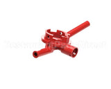 054825 Taylor Freezers Adaptor-Mix Inlet-Ss-Red