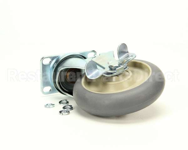 0569306BK Cres Cor Caster Kit, 5D, Plt, W/Brake