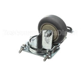 0569313BK Cres Cor Caster Kit, 3" Dia, Plate