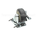 0569313BK Cres Cor Caster Kit, 3" Dia, Plate