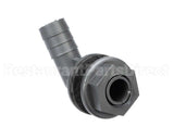 05700-004-30-86 Jackson Bulkhead To 12" Hose Barb Assembly