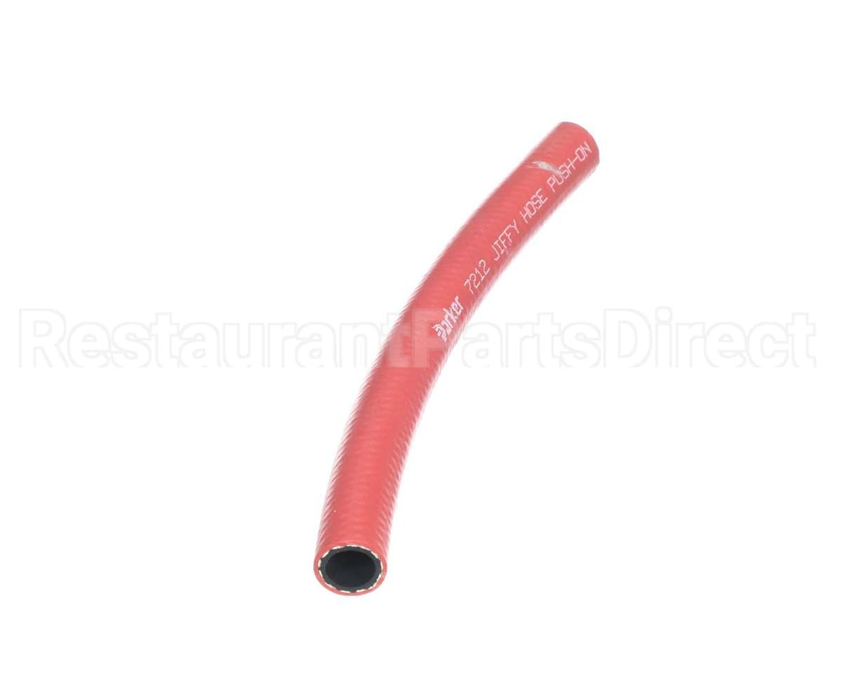 05700-004-67-84 Jackson A-Hose, Rinse Pump 1/2" Red 7-3/4" Long