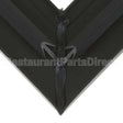 06001310 Glastender Gasket, Door, Black, Lpnd, 18-7/16 X 25-