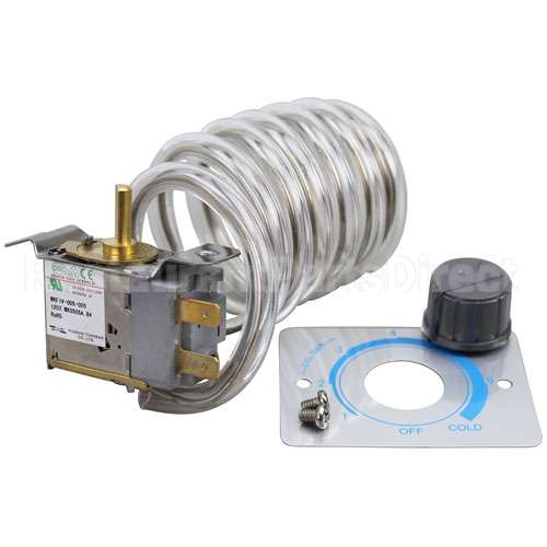 06001405 Compatible Glass Pro Thermostat W/Knob And Plate