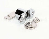 06001536 Glastender Lock, Cooler Door, With Two Keys, Chrome